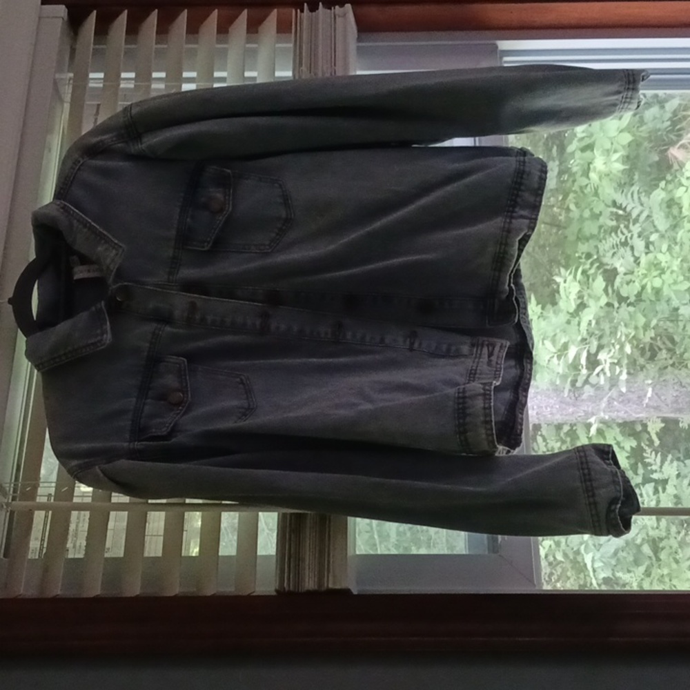 Light blue jean jacket 2x